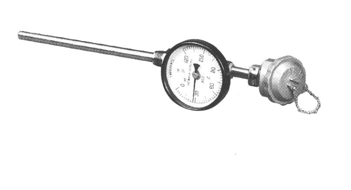 WSSP-401帶熱電偶(阻)雙金屬溫度計